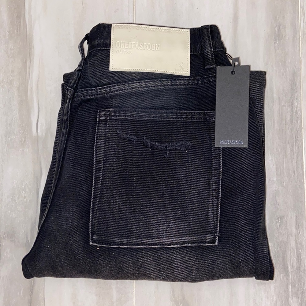 One Teaspoon Black Smiths Distressed Trouser, 100% Cotton, 27x31, NWT, $170 MSRP - Picture 4 of 14